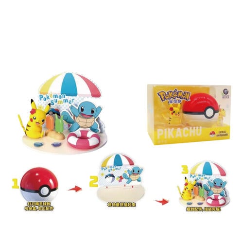 Pokemon Scene Set - Flower Pikachu