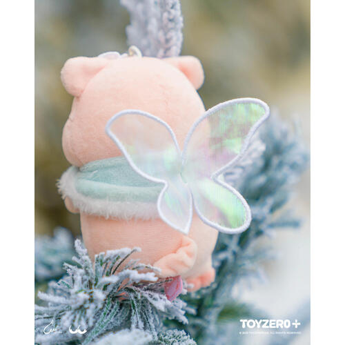 Lulu The Piggy	罐頭豬LuLu 冬日系列 - 白雪精靈Lu毛絨掛件