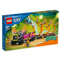 Lego樂高 60357 特技卡車和火圈挑戰組