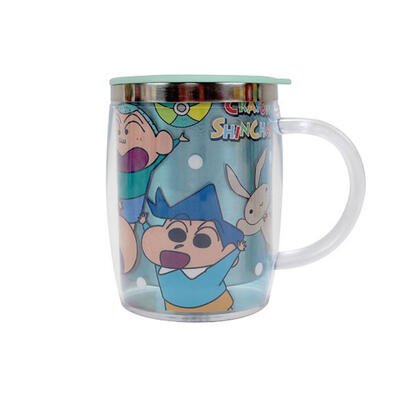 Crayon Shin-chan 蠟筆小新 造型雙層不銹鋼杯-同伴