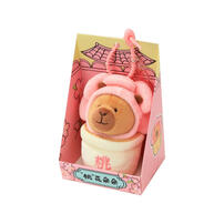 TUNTUNZAI卡皮巴拉	豚豚崽盆栽掛件