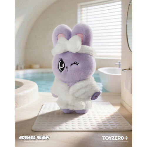 toyzeroplus Esther Bunny艾絲樂小兔 時尚進行式系列毛絨掛件(8入)- 隨機發貨