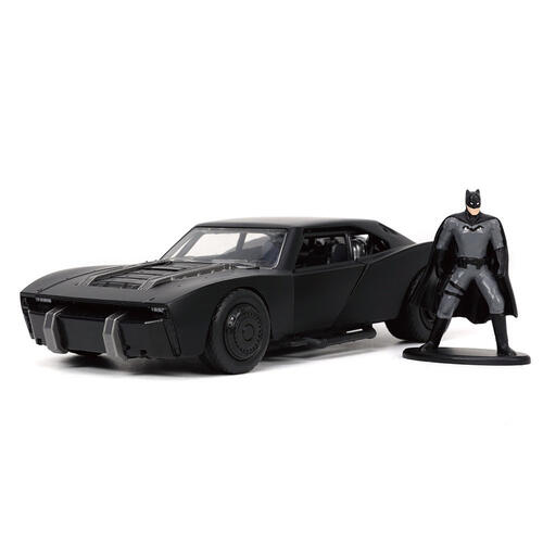 蝙蝠俠1:24合金車-2022蝙蝠車+蝙蝠俠