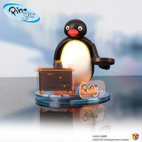 Pingu企鵝家族-驚喜悠閒度日發條公仔- 隨機發貨