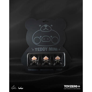 Lulu The Piggy	罐頭豬LuLu 泰迪萌粒限定吊卡 (莫札特卡農)