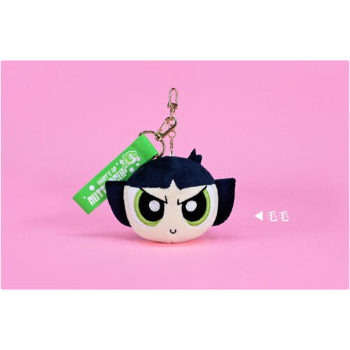 飛天小女警-頭型掛件4吋綜合-隨機發售