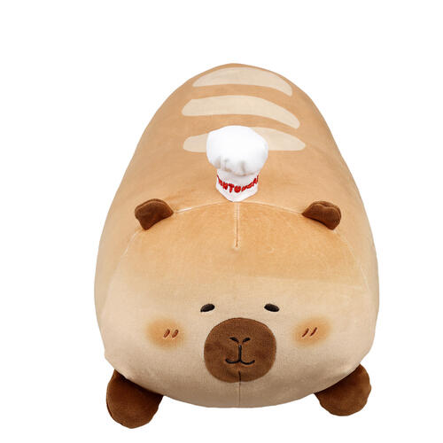 TUNTUNZAI卡皮巴拉	豚豚崽烘焙坊-法棍長抱枕75cm