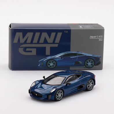 MINIGT	Jaguar C-X75 Blue合金車886 