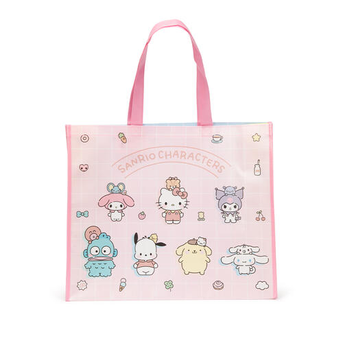 Sanrio 三麗鷗購物袋-粉藍