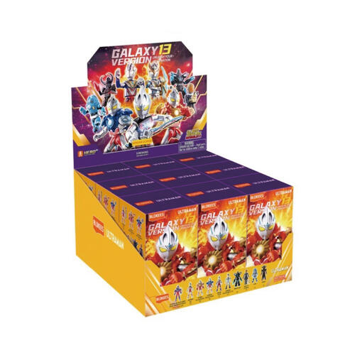 Ultraman超人力霸王 - 可動積木公仔群星版第十三彈-隨機發貨