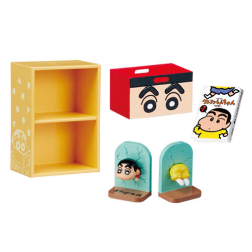 Re-ment Crayon Shin-chan Let's Play in Shin-chan's Room Box Toy