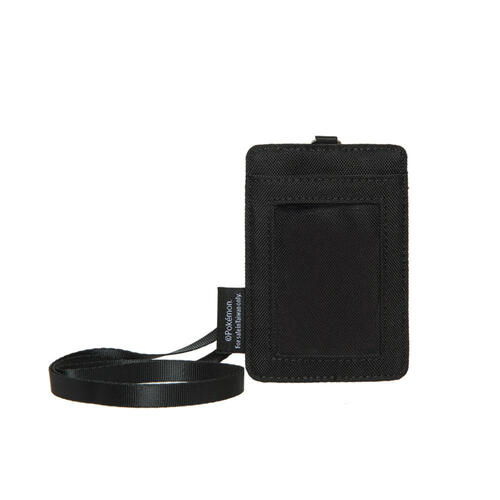 Pokemon 精靈寶可夢 聯名款潮黑皮卡丘票卡證件套#黑色