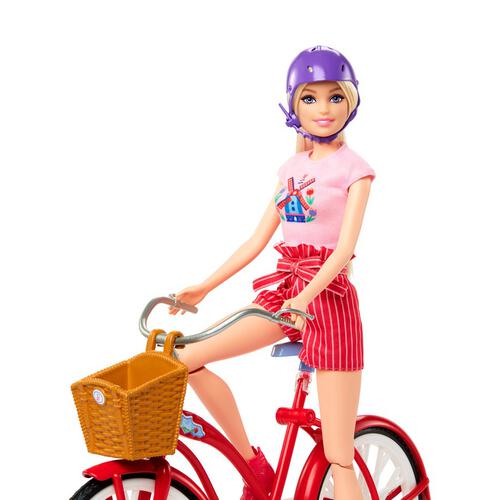 Barbie芭比寵物自行車組