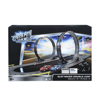 Speed City Slot Racer-Double Loop