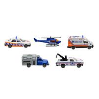 playpop 5-Pack Diecast Vehicles - Police