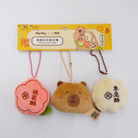 TUNTUNZAI卡皮巴拉	豚豚崽烘焙坊-北京糕點串串掛件