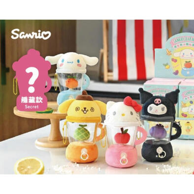 Sanrio 三麗鷗	造型果汁機玩偶盲盒-6英呎 隨機發貨