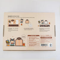 TOYZERO+ 	Moffy's - Mewky 座檯月曆&便利貼（黑貓坐姿）