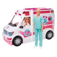 Barbie芭比 救護車遊戲組