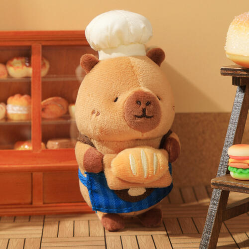 TUNTUNZAI卡皮巴拉	豚豚崽烘焙坊-豚師傅掛件