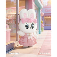 toyzeroplus Esther Bunny艾絲樂小兔 時尚進行式系列毛絨掛件(8入)- 隨機發貨