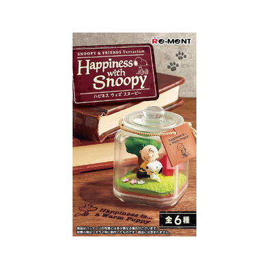 Re-ment  Snoopy in a Bottle 3-Happy Everyday Life- Assorted