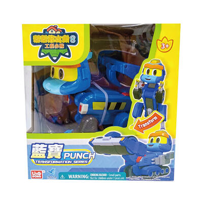 Go Go Dino幫幫龍出動-變形藍寶