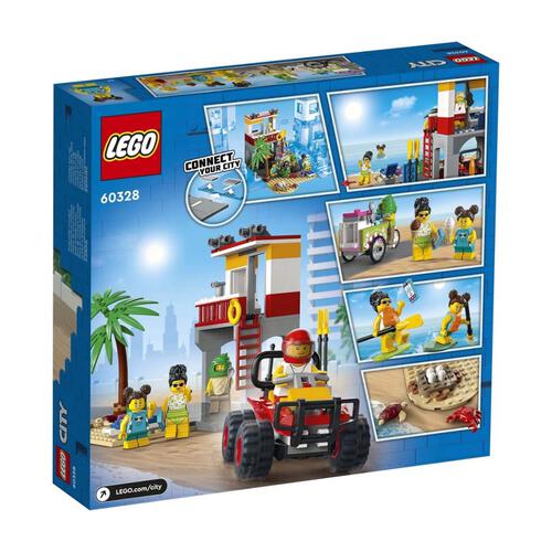 LEGO樂高城市系列 沙灘救生站 60328