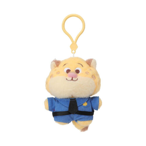 Miniso  迪士尼動物方城市系列萌糖毛絨掛飾（豹警官）
