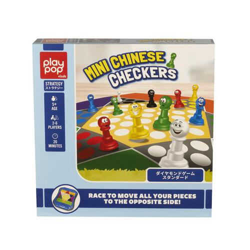 Play Pop Mini Chinese Checkers Strategy Game