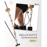 Sanrio 三麗鷗 Hello Kitty鎏金銀輝手機掛鍊系列- 隨機發貨