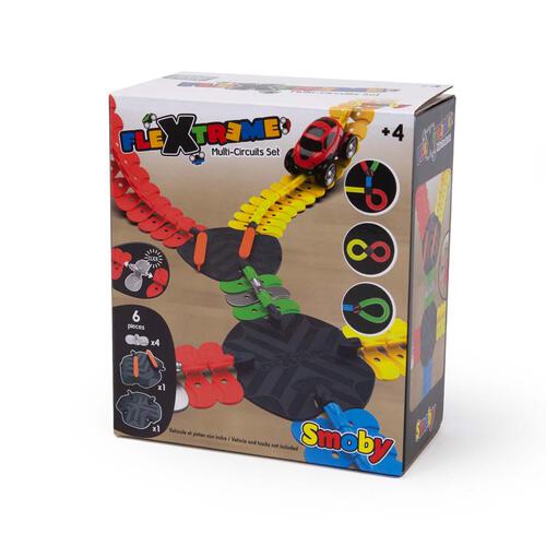 Smoby 反斗衝鋒車 － 十字及分叉路軌套裝