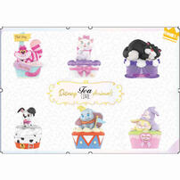 Miniso Disney  迪士尼杯子蛋糕系列盲盒收納- 隨機發貨