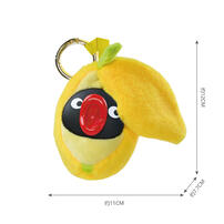 Pingu企鵝家族-萌物水果掛飾- 隨機發貨