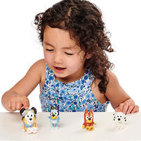 Bluey S4 Figure 4pk - School Pack