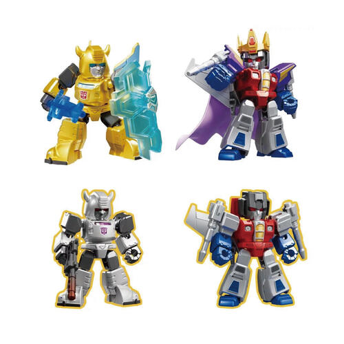 變形金剛 - 可動積木公仔星辰版第二彈- 隨機發貨