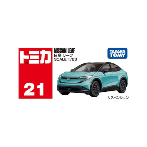 Tomica多美	#021_950424 日產Leaf
