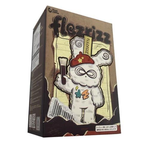 pixel zipper Flezrizz Plush 雲朵兔絨毛玩偶吊飾- 隨機發貨