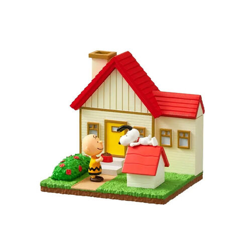 Re-ment	 史努比可愛甜蜜小屋- 隨機發貨