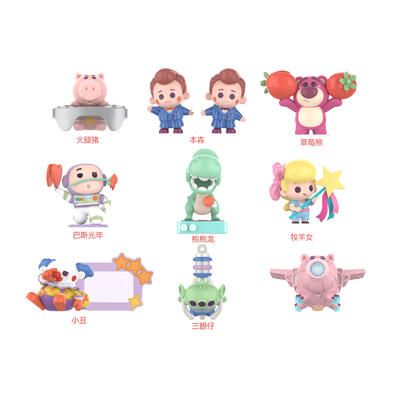 Miniso 迪士尼皮克斯玩具總動員玩具人生系列手辦盲盒- 隨機發貨