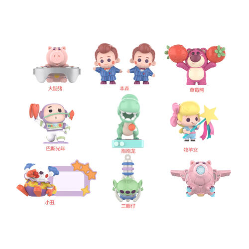 Miniso 迪士尼皮克斯玩具總動員玩具人生系列手辦盲盒- 隨機發貨