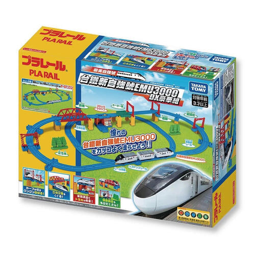 Plarail鐵道王國 台鐵新自強號EMU3000豪華組