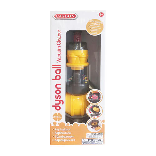 Casdon Dyson co-branded simulation cylinder vacuum cleaner toy