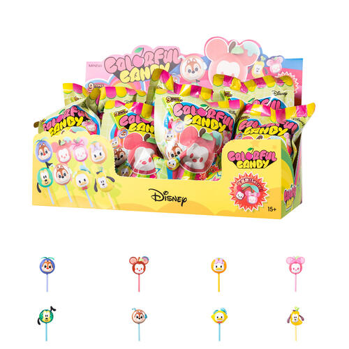 Miniso&nbsp;	迪士尼米奇系列繽紛糖果主題手辦- 隨機發貨