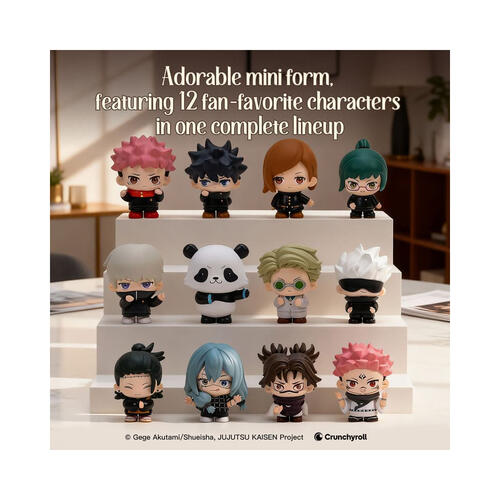 Jujutsu Kaisen 咒術迴戰  Q版 12款12入 盲盒(2727)- 隨機發貨