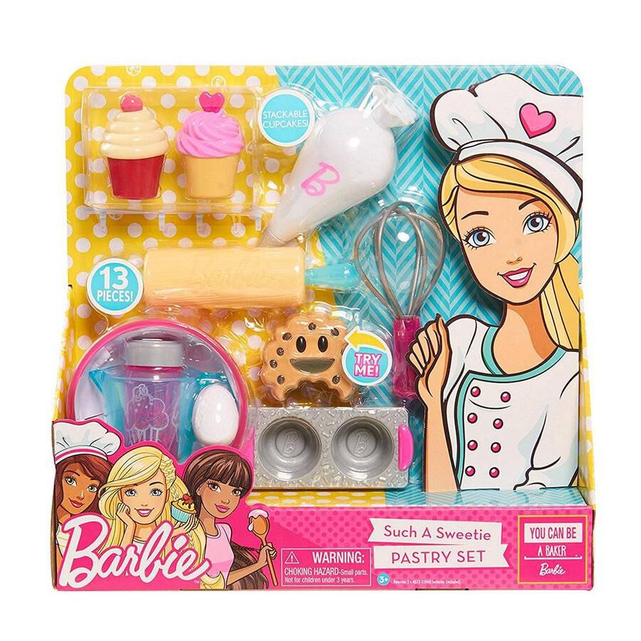 Such A Sweetie Pastry Baking Kitchen Playset NEW Barbie You Can Be A Baker 