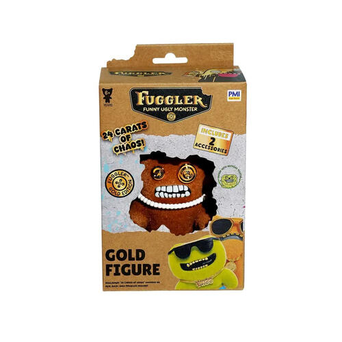 FUGGLER 放克牙寶5吋公仔-金派系列- 隨機發貨