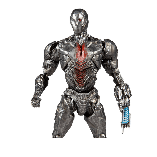 DC Multiverse Justice League Movie 7 Inch Figure Cyborg With Face Shield