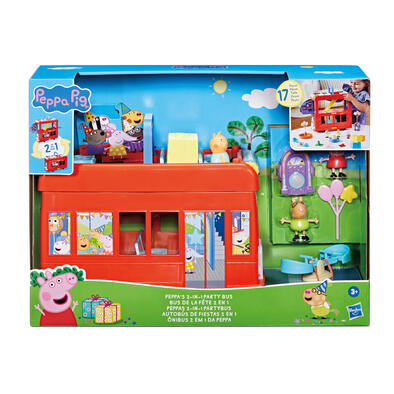 Peppa Pig  粉紅豬小妹 二合一派對巴士遊戲組