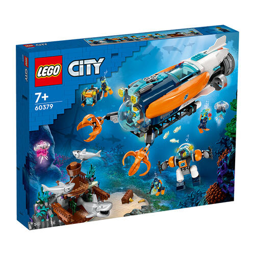 LEGO樂高城市系列 深海探險家潛水艇 60379